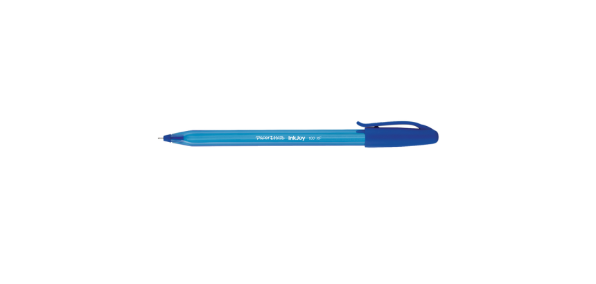 Stylo bille Paper Mate Inkjoy 100 Fin bleu