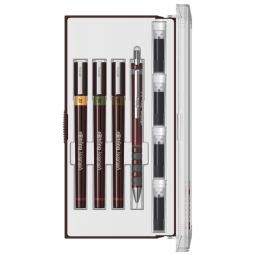 Rotring Isograph Technical Pens Junior set de 4 pièces