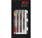 Rotring Isograph Zeichenstifte Junior Set mit 4 Stück