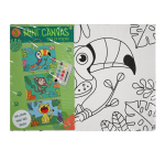 Set toiles canvas à peindre assorti