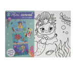 Set toiles canvas à peindre assorti