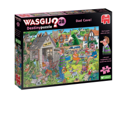 Puzzel Wasgij Destiny 28 De Mancave Van Pa! 1000 pièces