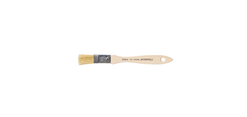 Kwast Qrea varkenshaar nr 3/4 breedte 20mm