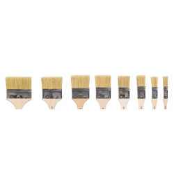 Brosse plate Qrea soie de porc n° 3/4 largeur 20mm