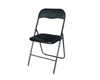 Chaise pliante BRASQ FC100 noir