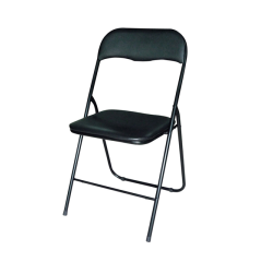 Chaise pliante BRASQ FC100 noir