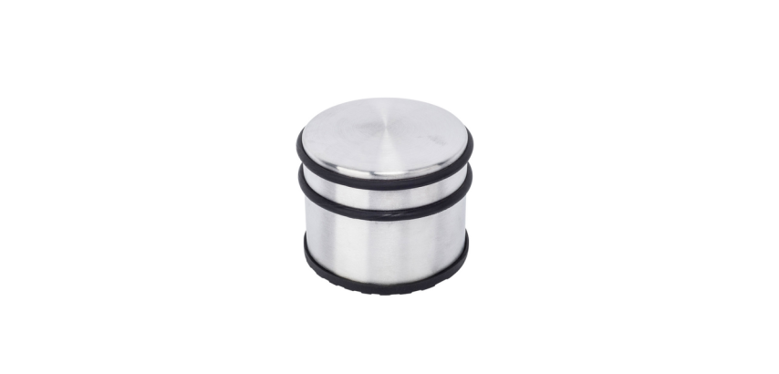 BRASQ stainless steel door stop with rubber ring