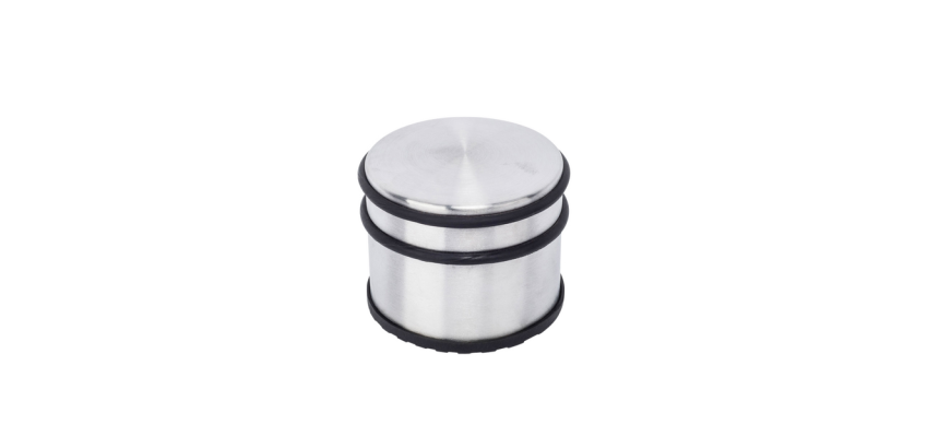 BRASQ stainless steel door stop with rubber ring