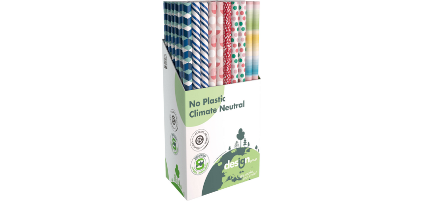 Papier cadeau IG Group Geo 200x70cm assorti