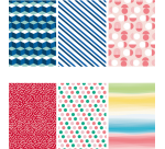 Papier cadeau IG Group Geo 200x70cm assorti