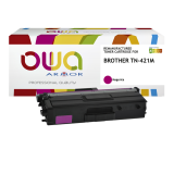 DE_Toner remanufacturé OWA - standard - Magenta - pour BROTHER TN-421M