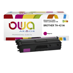 DE_Toner remanufacturé OWA - standard - Magenta - pour BROTHER TN-421M