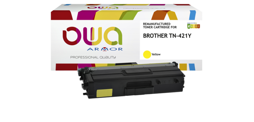 OWA-Alternativtoner für Brother TN-421Y Gelb