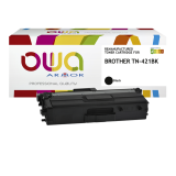EN_Toner remanufacturé OWA - standard - Noir - pour BROTHER TN-421BK