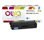 Remanufactured OWA separated colors toner compatible with BROTHER TN-421 for laser printer.