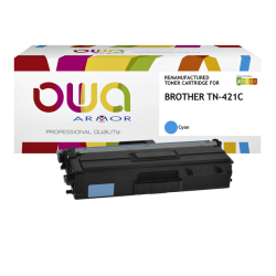 Toner OWA alternatief tbv Brother TN-421C blauw