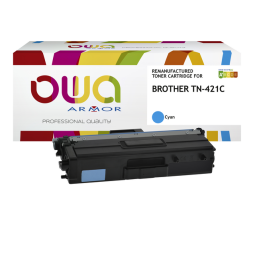 DE_Toner remanufacturé OWA - standard - Cyan - pour BROTHER TN-421C