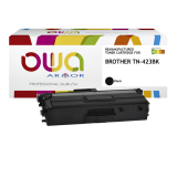 DE_Toner remanufacturé OWA - haute capacité - Noir - pour BROTHER TN-423BK