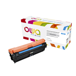 EN_Toner remanufacturé OWA - standard - Cyan - pour HP CE741A