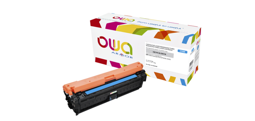 OWA alternative toner cartridge for HP CE741A blue