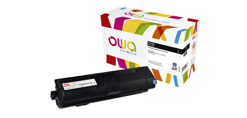 OWA Remanufactured Black Toner Compatible with KYOCERA TK-1150 for Laser Printer