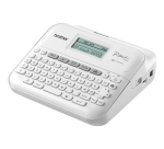 Labelprinter Brother P-touch TZe PT-D410 desktop qwerty 18mm wit in koffer