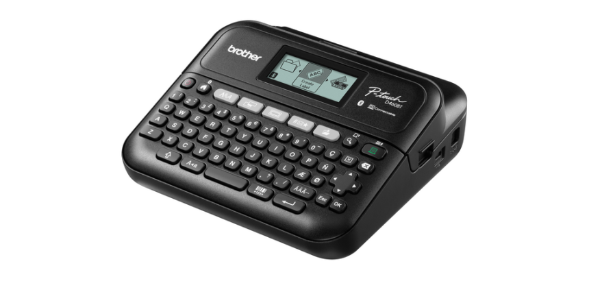 Imprimante d'étiquettes Brother P-touch TZe PT-D460BT desktop qwerty 18mm noir coffret