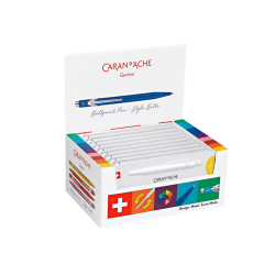 Balpen Caran d'Ache Colormat-X 849 display á 10 stuks assorti