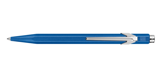 Stylo bille Caran d'Ache Colormat-X 849 bleu