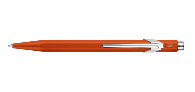 Caran d'Ache Colormat-X 849 orange ballpoint pen