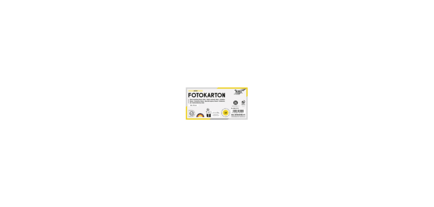 Photo board Folia 50x70cm 250g 10 sheets pearly no. 00 white