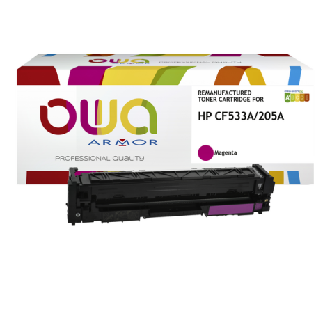 Cartouche toner OWA alternative pour HP CF533A rouge