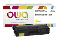 Toner remanufacturé OWA - haute capacité - pour BROTHER TN-423C
