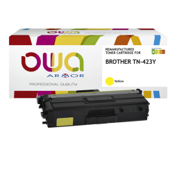 Toner OWA alternatief tbv Brother TN-423Y geel