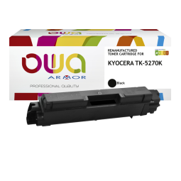 DE_Toner remanufacturé OWA - standard - Noir - pour KYOCERA TK-5270 K