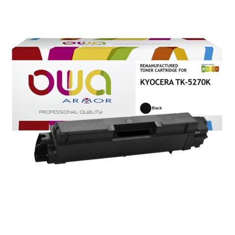 Toner OWA alternatief tbv Kyocera TK-5270K zwart