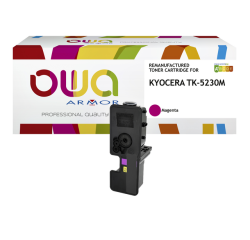 EN_Toner remanufacturé OWA - standard - Magenta - pour KYOCERA TK-5230 M
