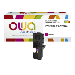 EN_Toner remanufacturé OWA - standard - Magenta - pour KYOCERA TK-5230 M