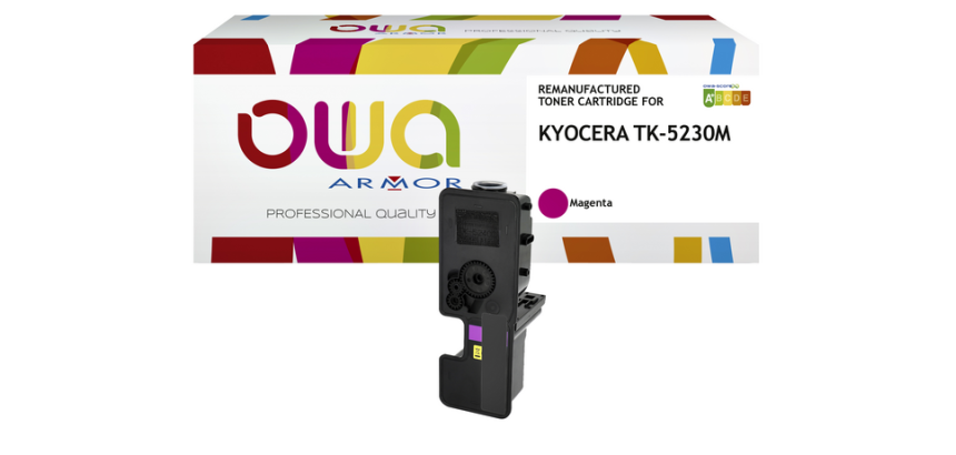 Toner OWA alternative pour Kyocera TK-5230M rouge