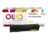 EN_Toner remanufacturé OWA - standard - Jaune - pour HP CF532A