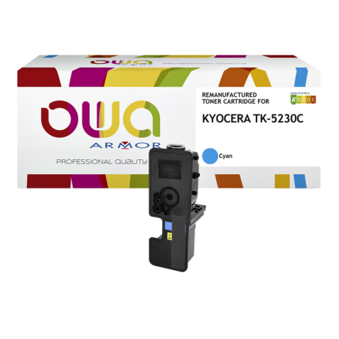 Toner OWA alternatief tbv Kyocera TK-5230C blauw