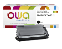 EN_Toner remanufacturé OWA - haute capacité - Noir - pour BROTHER TN-3512