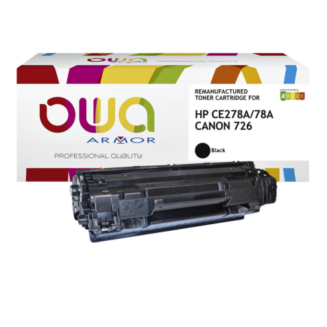 Cartouche toner OWA alternative pour HP CE278A noir