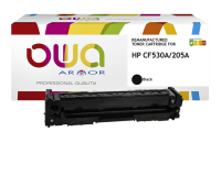 EN_Toner remanufacturé OWA - standard - Noir - pour HP CF530A