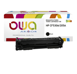 EN_Toner remanufacturé OWA - standard - Noir - pour HP CF530A