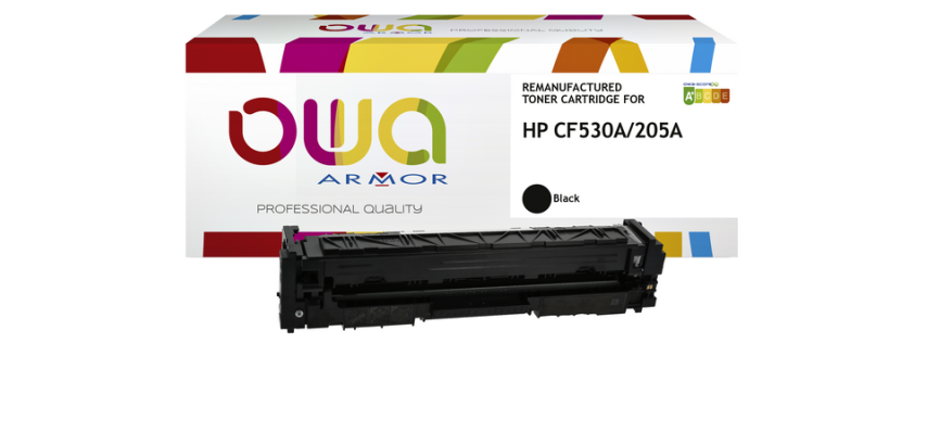 OWA Tonerpatrone als Alternative für HP CF530A Schwarz