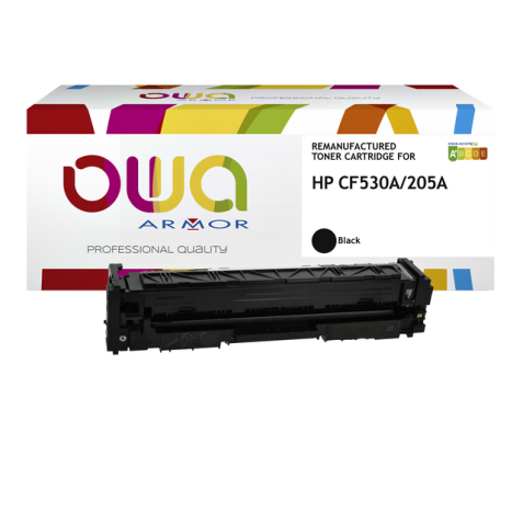 Cartouche toner OWA alternative pour HP CF530A noir