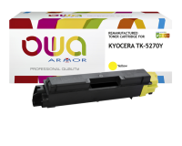 Toner remanufacturé OWA - standard - pour KYOCERA TK-5270 C
