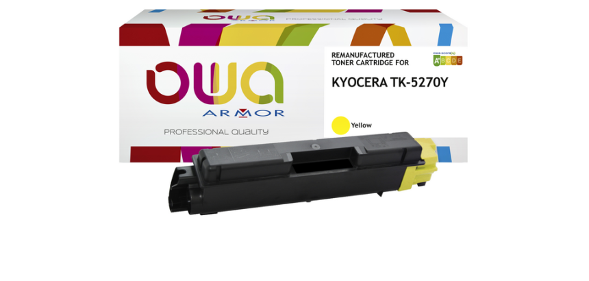 Toner OWA alternative pour Kyocera TK-5270Y jaune