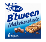 Barre de céréales Hero B'tween chocolat au lait 6 paks barre 25g